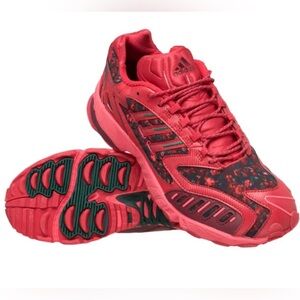 ADDIDAS TORSION SNEAKERS WITH ROSES